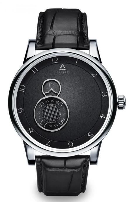 Trilobe Nuit Fantastique Grained Black NF02NG Replica Watch